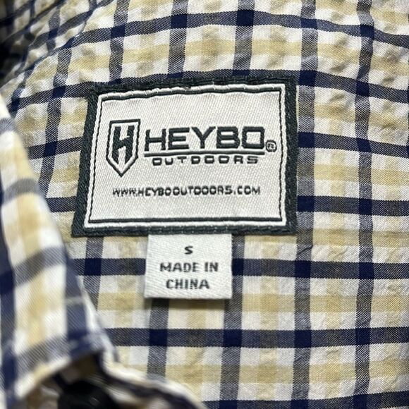 Heybo long sleeve button down shirt size small - Picture 5 of 5